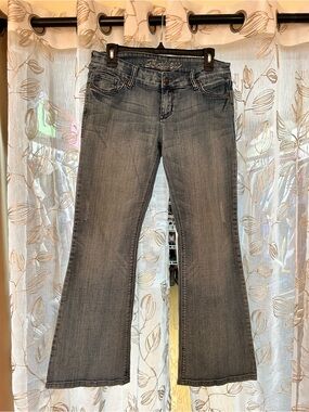dELiA*s blue Faded Flare Jeans